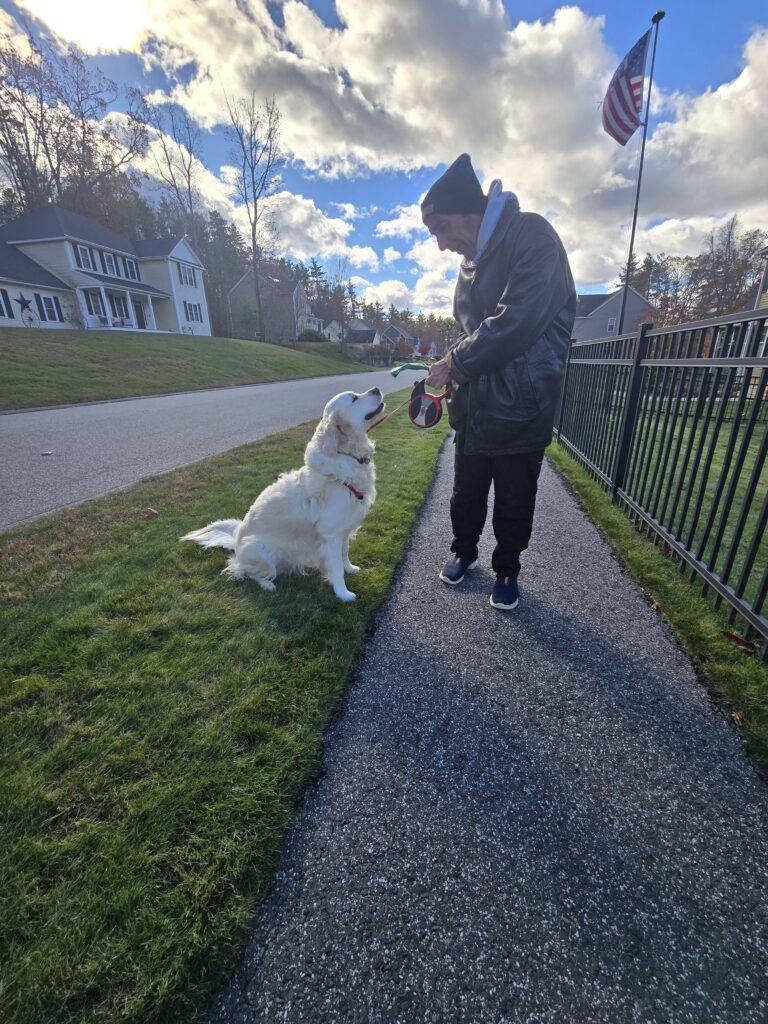 Bagel Makes A Friend!